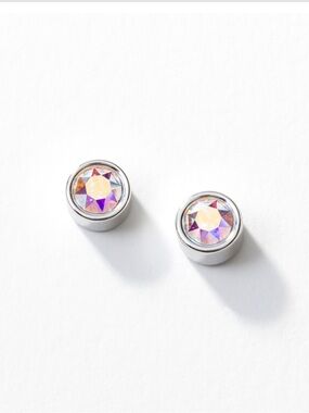 NWT Touchstone Crystal “Crystal Aurore Boreale Ice” Earrings
